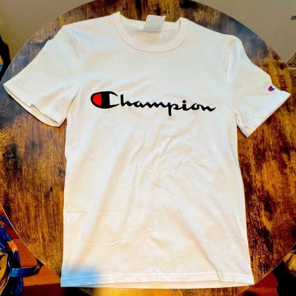 VINTAGE: Champion | mens logo t-shirt. Size: X-Small - Picture 1 of 9